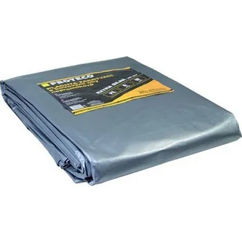 Proteco Extra silná nepromokavá plachta s oky 160 g/m2 šedá, 2 x 2 m