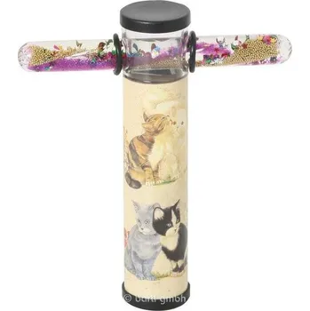 Hlavolam Kaleidoskop střední s tyčkou kočky