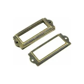 Jmenovka na dveře 59 x 23 mm - Antique