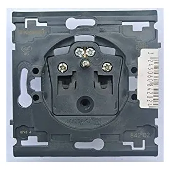 Elektrická zásuvka ABB Legrand 84202 přístroj zásuvky 1-násobná s clonkami