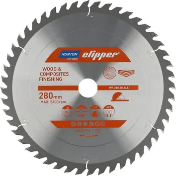 Pilový kotouč Norton Clipper Pilový kotouč WOOD FINISHING 280x30 3,2/2,2 48T ATB
