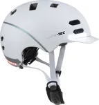 Chytrá bluetooth helma Safe-Tec SK8 White S (53CM - 55CM)