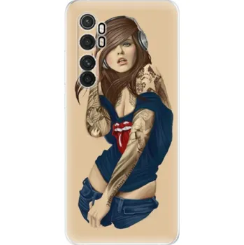 Pouzdro na mobilní telefon Odolné silikonové pouzdro iSaprio - Girl 03 - Xiaomi Mi Note 10 Lite