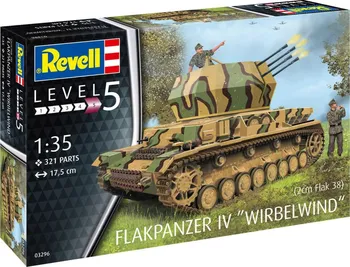 Plastikový model Revell Flakpanzer IV Wirbelwind 1:35
