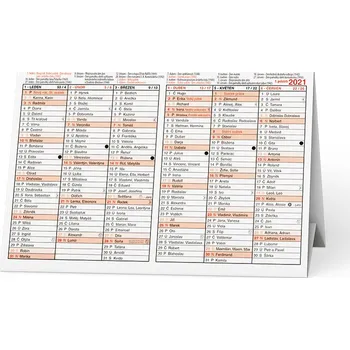 Kalendář Baloušek Tisk Stříškový kalendář 2021