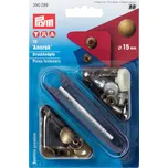 Prym Druk Anorak Set 15 mm staromosaz