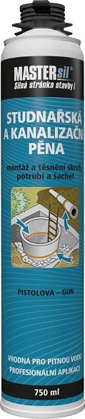 Studnařská a kanalizační pěna pistolová- 750 ml