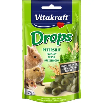Krmivo pro hlodavce Vitakraft Drops pro hlodavce s petrželí 75g