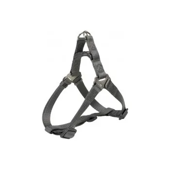 Postroj pro psa Postroj PREMIUM grafit 30-40cm × 10mm