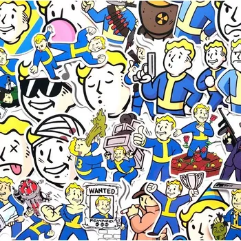 samolepka Samolepky ze světa Fallout