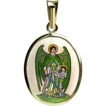 Přívěsek Aljančič Medailon archanděla Rafaela 106H zlato