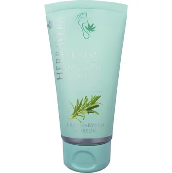 Péče o nohy Herbavera Krém na nohy s rozmarýnem a ureou 20 % 80 ml