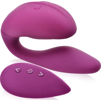 Vibrátor VIBRÁTOR PRO PÁRY, MASAŽÉR STIMULUJÍCÍ KLITORIS, G BOD I PENIS - 77971