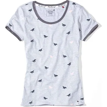 Dámské tričko MUSTANG Dámské šedé tričko Lorena M 6157_2101_351