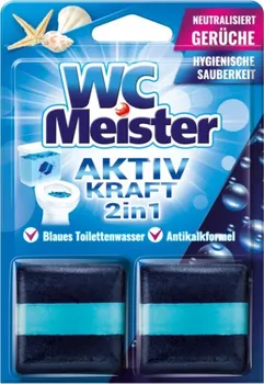 Čisticí prostředek na WC Meister Čistící barvicí tablety do WC moře 2 ks