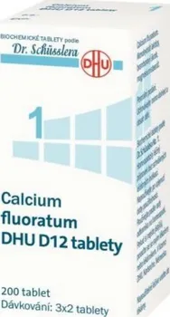 Homeopatikum Dr. Peithner Calcium fluoratum DHU D5-D30 200 cps.