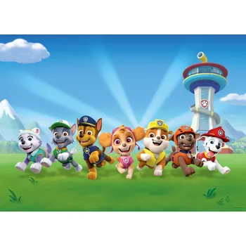 Fototapeta FTDN M 5271 AG Design vliesová fototapeta 1-dílná pro děti Paw Patrol, velikost 160 x 110 cm