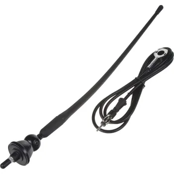 Autoanténa MGB uni AM-FM anténa gumová v kloubu 34cm