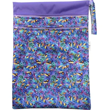 Pytel na pleny Breberky Pytel PUL dvoukomorový - Listí M