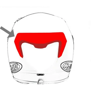 Motodoplněk HJC ventilace RPHA MAX EVO Zadní silver - XS,S