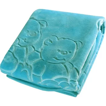 Dětská deka Španělská deka Duet Baby 2021 Barva: tyrkysová