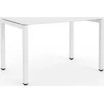 Kancelářský stůl STEEL 1200 x 800 mm, pracovní deska světle šedá