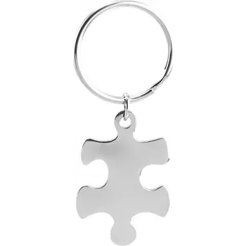 Šperky4U Ocelový přívěsek na klíče - puzzle - OPT1008-L