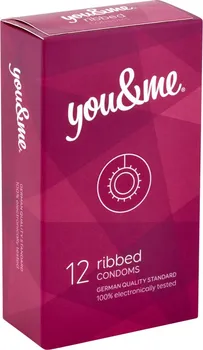 Kondom Primeros You & Me Ribbed 12 ks