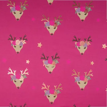 Úplet tmavá fuchsie, parádivá srnka, š.145