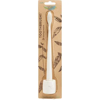 Zubní kartáček NFco. zubní kartáček se stojánkem - bílý