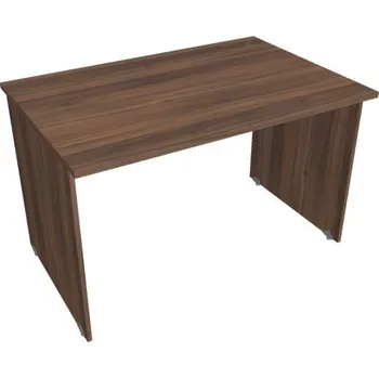 Kancelářský vozík HOBIS stůl pracovní rovný - GS 1200, ořech + doprava zdarma