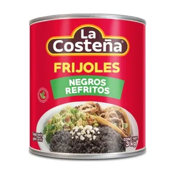 Pleťový krém La Costeňa Fazole černé refried krém 3kg