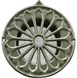 Dalap GM 150 ULMA Hliníková větrací mřížka s přírubou a síťkou Ø 150 mm, šedozelená