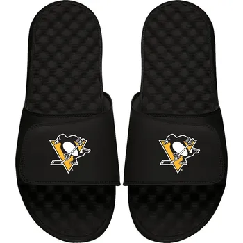 Pánské pantofle Pánské Pantofle Pittsburgh Penguins NHL Primary Logo Slide Sandals Velikost: 10 (US) = 9 (UK) = 43 (EU)