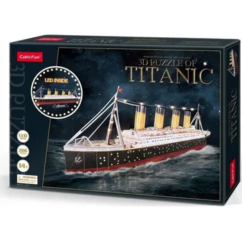3D puzzle CubicFun Titanic 266 dílků