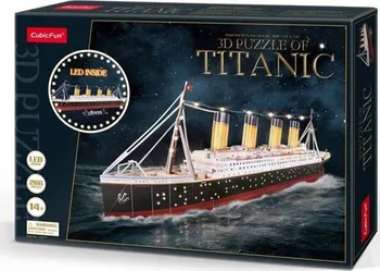 3D puzzle CubicFun Titanic 266 dílků