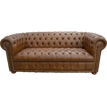 Sedací souprava Kožená pohovka WEXFORD, červená