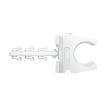 Spojovací materiál fischer ClipFix plus RC IEC pohodlné upevnění trubek pomocí hmoždinek. Varianta: SF plus RC IEC 40