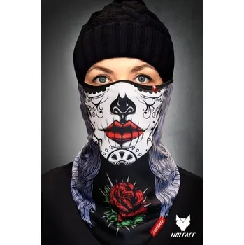 Nákrčník Nákrčník Wolface LA SANTE MUERTE VIOLET