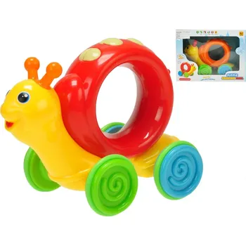 Mikro trading Šnek chrastící - 19 cm