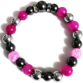 Náramek Náramek mix kamenů - Fialové opojení