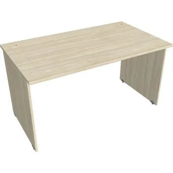 Kancelářský vozík HOBIS stůl pracovní rovný - GS 1400, akát + doprava zdarma