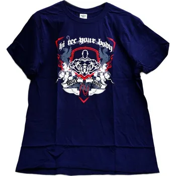 Pánské tričko HiTec Nutrition tričko Hi tec modré - velikost XL