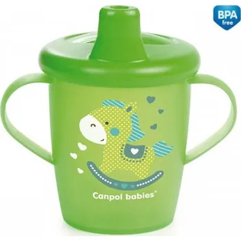 Canpol Hrnek Toys 250 ml zelený