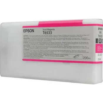 Epson T653300 purpurová (vivid magenta) originální cartridge