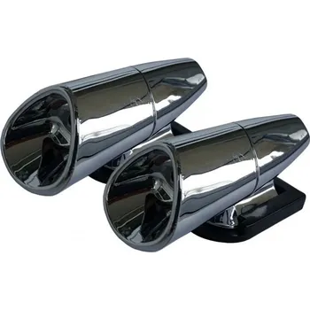 Odpuzovač zvířat 4Car Ultrazvukový chromovaný plašič 2 ks