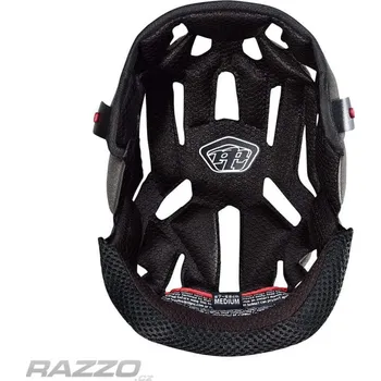 Helma na motorku Náhradní výplň helmy TroyLeeDesigns SE4 Max AirFlow Liner Black M