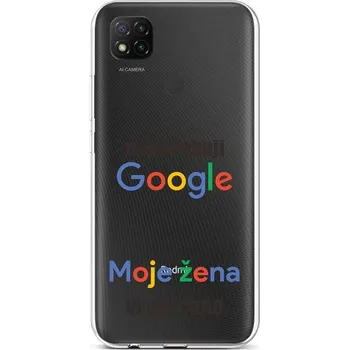 Pouzdro na mobilní telefon Kryt Xiaomi Redmi 9C silikon Google (obal neboli pouzdro na Xiaomi Redmi 9C)