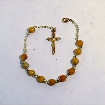 Náhrdelník Auto růženec kalcit