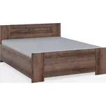 Dvoulůžková postel Bono 160 x 200 cm - dub monastery